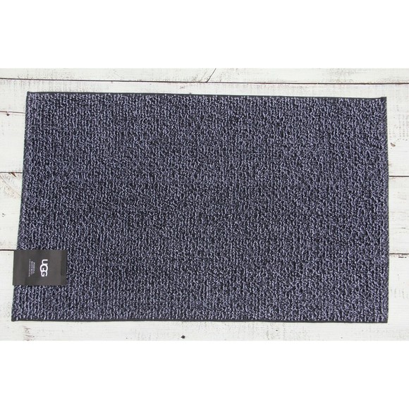UGG Ponoma Heathered Bath Rug Ombre Heathered Blue White 21 In x 34 In Bath